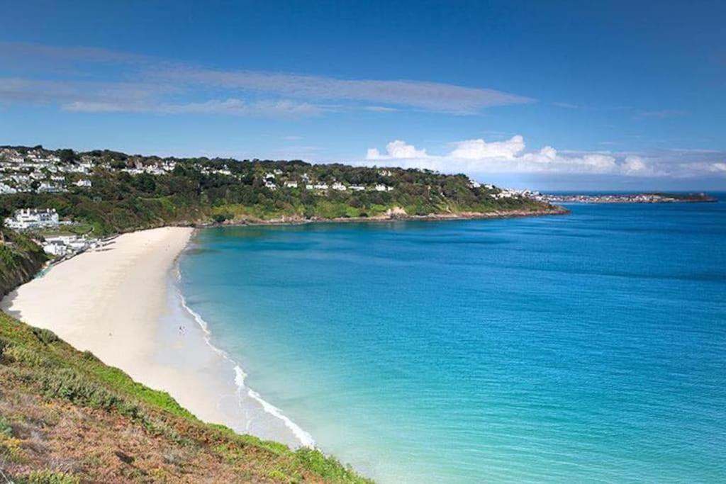 Oceano - Carbis Bay, St Ives, 1 Bed With Free Parking Near To The *